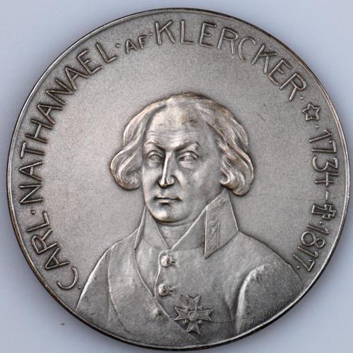 Carl Nathanael af Klercker (1734-1817), SNY mitali AG, etupuoli